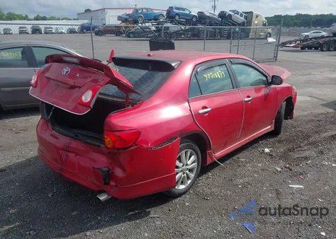 2010 Toyota Corolla S z USA, uszkodzony, nr VIN 2T1BU4EE7AC496432